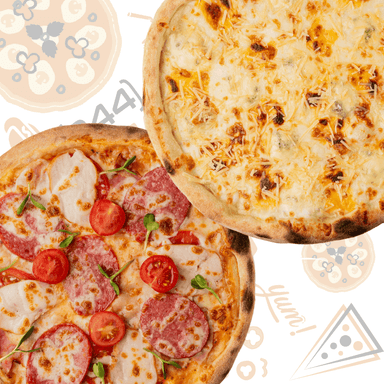 Супер м'ясо + Сирна