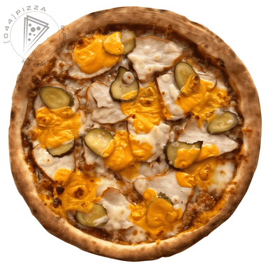 Піца чізбургер 25см.