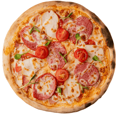 Піца супер м'ясо 38 см.