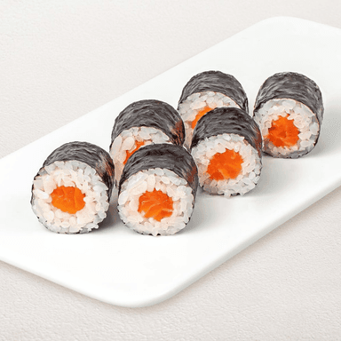 Макі з копченим лососем