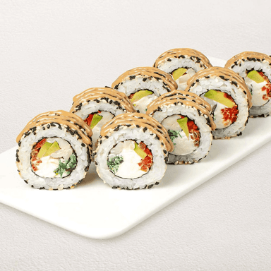 Рол курка з горіховим соусом